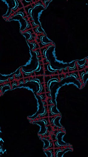 #fractal #shortart #animation Neon Abyss: The Mandelbrot Awakens