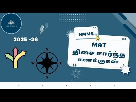 DIRECTION RELATED PROBLEMS | NMMS 2025 - 26