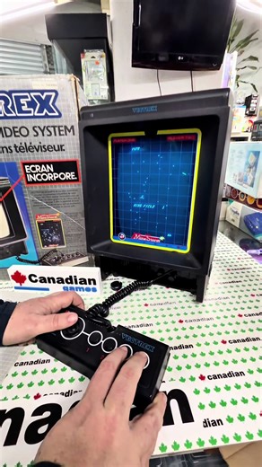 Una de las consolas más raras la vectrex 😱😱 la viste alguna vez??? #gamer #mb #retrogaming #retro #vectrex