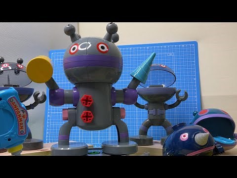 It moves! The twisting Dadandan 🤩 can be Dadandan No. 2 and No. 1 😲 Anpanman toy