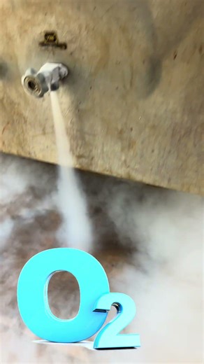 pure oxygen