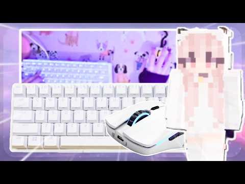 Bedwars Keyboard & Mouse Sounds + HANDCAM (flawless)