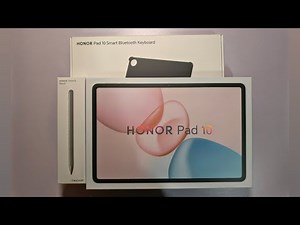 HONOR Pad 10, Smart Keyboard, TNHCHOP Pencil Unboxing