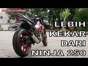 Satria FU Modifikasi Super Gambot, Velg Lebar