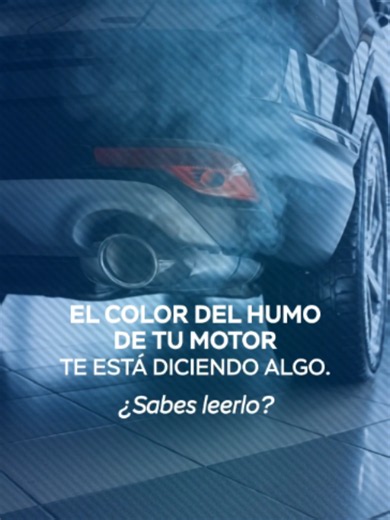 Humo de escape: qué significa el color (negro, azul, gris, blanco)
