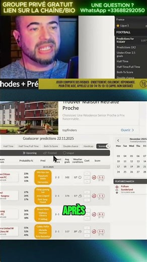 vidéo complète ici @analyse-de-match-ia Analyse Météo & Stats Foot :