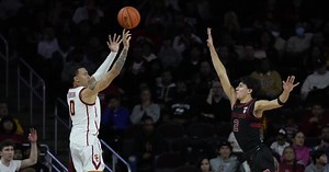 Kobe Johnson plays 'his best game of the year' to help power USC over Stanford