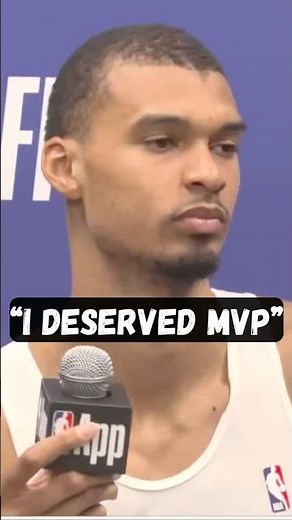 “I Deserved MVP” - Victor Wembanyama Post Game Interview - Spurs vs Thunder - Game 1