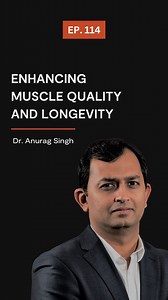 What is Urolithin A, and how can it help protect muscle health? In this week’s podcast episode, we delve into this topic with Dr. Anurag Singh, MD, PhD. He'll share his remarkable journey from attending medical school in India to becoming a leading researcher in the U.S., where he’s been at the forefront of studying Urolithin A and its effects on aging. He’ll share his expertise on the science of skeletal muscle and mitochondrial health, and how Urolithin A might transform our approach to preven