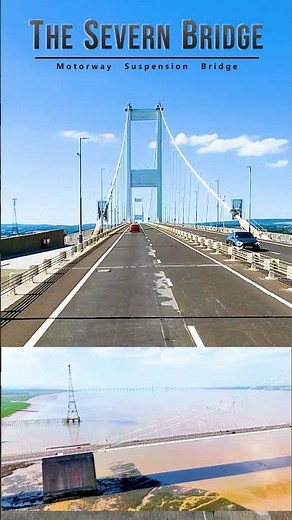 THE SEVERN BRIDGE – M48 | CROSSING FROM ENGLAND INTO WALES THE GATEWAY TO WALES #wales