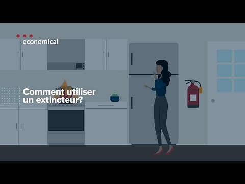 Comment utiliser un extincteur?