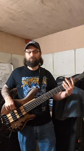Bass cam rehearsal footage of Rancid Blubbery Encrustments Maximum bassface. | Crepitation