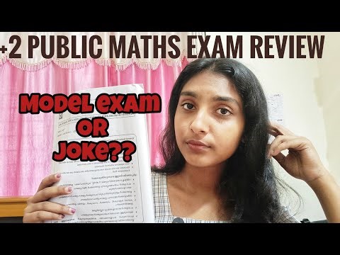 +2 maths public exam review | Miss Lakshmi | Exam review | #plustwo #maths #studyvlog