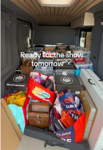 Before and after of packing the van for the show tomorrow at Penkridge Wargames Show ⚔️ Thousands of models on sale at bargain prices 🔥 📍Penkridge Memorial Hall, Pinfold Lane, Penkridge, Stafford, ST19 5AP ⏰ 9am - 12:30pm #warhammer #warhammer40k #warhammercommunity #warhammertiktok #wargaming