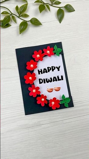 How To Make Diwali Greeting Card | Easy Diwali Greeting Card 2025 #diwali #cardcreations