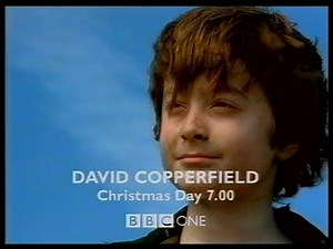 David Copperfield - BBC One TV spot trailer, with Daniel Radcliffe- December 1999, UK (VHS capture)