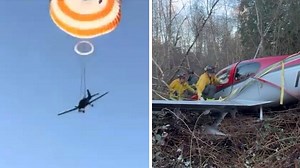 Training flight miracle: Pilot and passenger unscathed after aircraft crashes in Washington