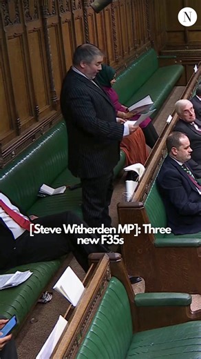 The National on Instagram: "Well said 👏 A Welsh Labour MP has ripped into the UK Government in a furious speech in the Commons after three Israeli fighter jets were allowed to use a British air force base Steve Witherden said he was 'extremely concerned' by an apparent move by the UK Government to unblock 'the already insufficient' 29 out of 350 arms licences to Israel that were suspended in 2024"