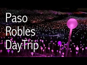 Field of Light by Artist Bruce Munro at Sensorio (Paso Robles Day Trip Travel Guide) 4K