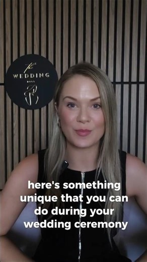 Unique Ceremony Idea! 🥰 #wedding #bridal #bride