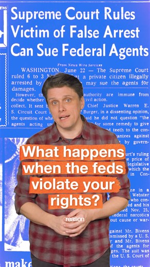 You've probably never heard of Webster Bivens, but he was at center of a Supreme Court case that became one of the most important in history. | Reason Magazine