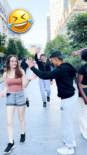 Hilarious handshake prank! 🤣 #viral #funny #prank #fbreels | Who Cares?
