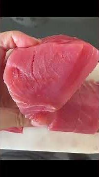 This tuna loin is pure perfection🐟#recipe #tunaloin #tunasteak #grilledtuna #teriyaki