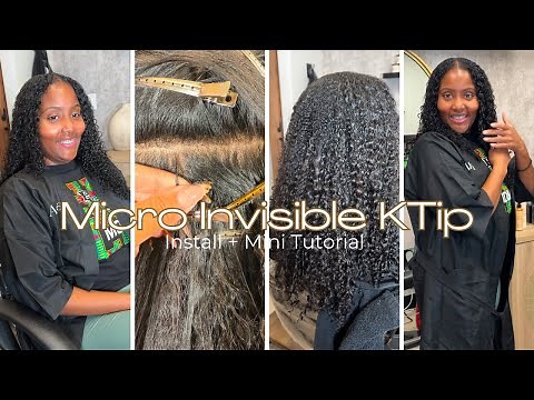 How to Install 22" Micro Invisible Ktip Extensions | www.HoustonExtensions.com