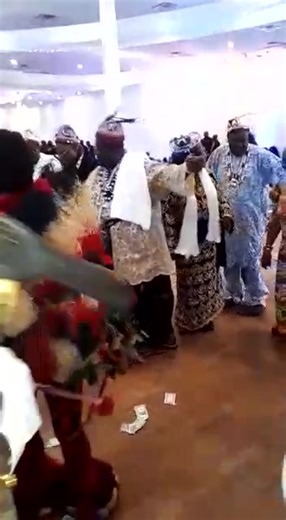 The Grand Entrance of Sesekous Joseph Mbu, Dr. Mathias Etta Egbe and Solomon Egbe in honor of a fallen Sesekou. | MCS Technologies LLC