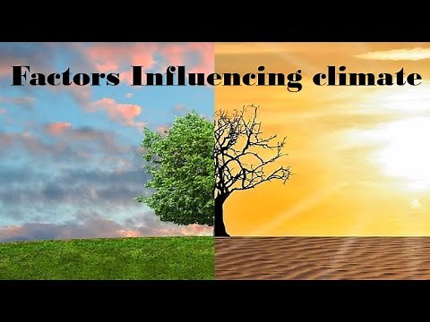 Factors Influencing Climate