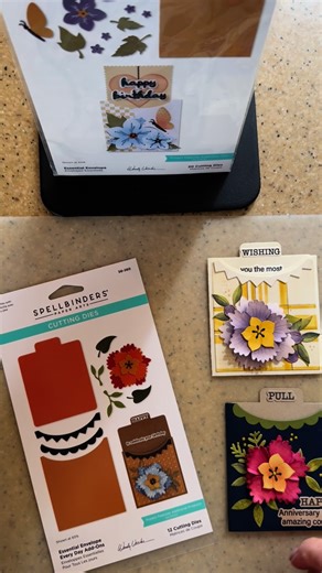 wendy vecchi on Instagram: "Your favorite local stores & online shops are ordering the NEW Tabbed Classics Collection from @teamspellbinders NOW. Here’s some fun samples to get you thinking."