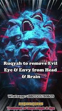 Ruqyah to remove Evil Eye & Envy from Head & Brain