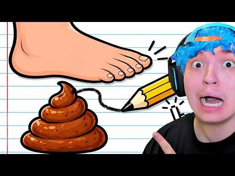 I SHOULDN'T HAVE GONE TO THIS BIZARRE LEVEL... 😰 (Just Draw)