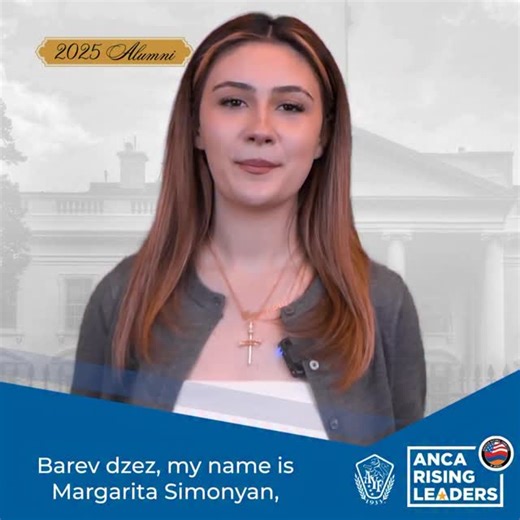ANCA on Instagram: "As we look ahead to March's Rising Leaders Program and Youth Impact Forum, we’re proud to spotlight another exceptional alumna — Margarita Simonyan. The founder and president of Armenian Youth Education Aid, Margarita is an undergraduate student at Stanford University, where she studies International Relations and Russian. Her commitment to global justice and advocacy has taken her abroad as well, including an internship in Bosnia and Herzegovina with the Post-Conflict Resear