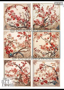 New tile decoupage papers just arrive #decoupage #decoupagepapers #decoupageworkshop #loveforhandmade #sghandmade #sgart #beadtlesweet | Beadtlesweet