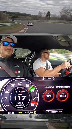 143K views · 1.7K reactions | Modified Audi TT RS vs BMW M2 // Nürburgring | Misha Charoudin | Facebook