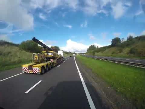 A time lapse day in the life of a trucker 04/09/25