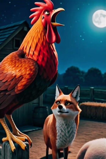 Pig and Rooster Friendship Story | Moral Story Animation