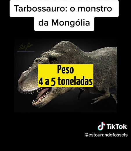 Exploring the Fascinating World of Tarbossauro: A Mongolian Monster