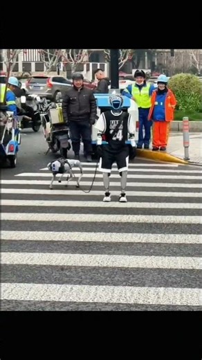Robot Walking Robotic Dog in Shanghai: The Future is NOW 🤖🐕