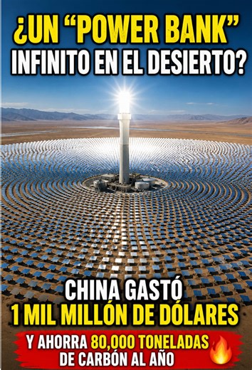¿Un desierto con energía? 🌞 #usa #fyp #foryou #energiasolar #china | Solar Energy