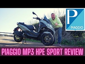 Piaggio MP3 300 HPE SPORT | In Depth Review