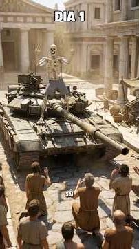 E SE VOCÊ LEVASSE UM TANQUE PRA GRÉCIA ANTIGA