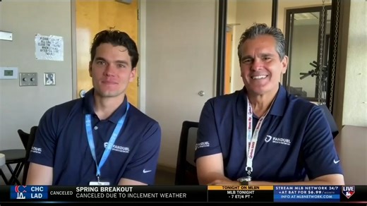7.2K views · 45 reactions | Stefan & Chip Caray will be on the call for today's Cardinals vs. Marlins #SpringBreakout game at 12pm ET! The father-son duo joined Hot Stove before stepping in the booth to discuss their feelings ahead of the broadcast ️ | MLB Network | Facebook