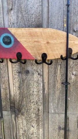 Fishing Rod Rack / Display / Holder - Etsy