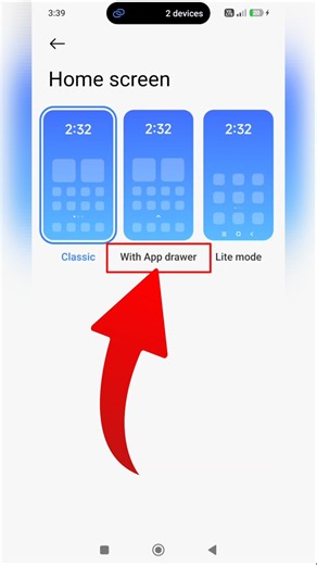 📱How to Enable or Disable App Drawer On Xiaomi Phones | ✅App drawer Enable kaise kare #shorts