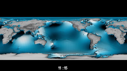 NASA Scientific Visualization Studio | Barotropic Global Ocean Tides