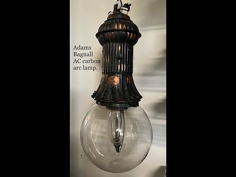 1900s Adams Bagnall enclosed carbon arc lamp. The risks, overview, & demonstration.