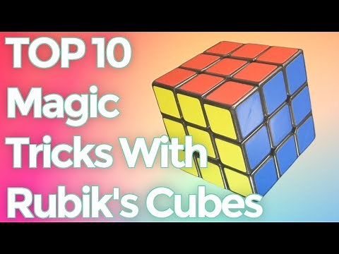 TOP 10 Best Magic Tricks with Rubik's Cubes
