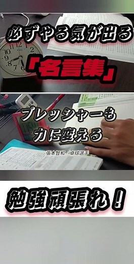 勉強のやる気が出る名言集／勉強頑張る全ての人に贈る #モチベーション動画 #受験生応援 ＃名言集